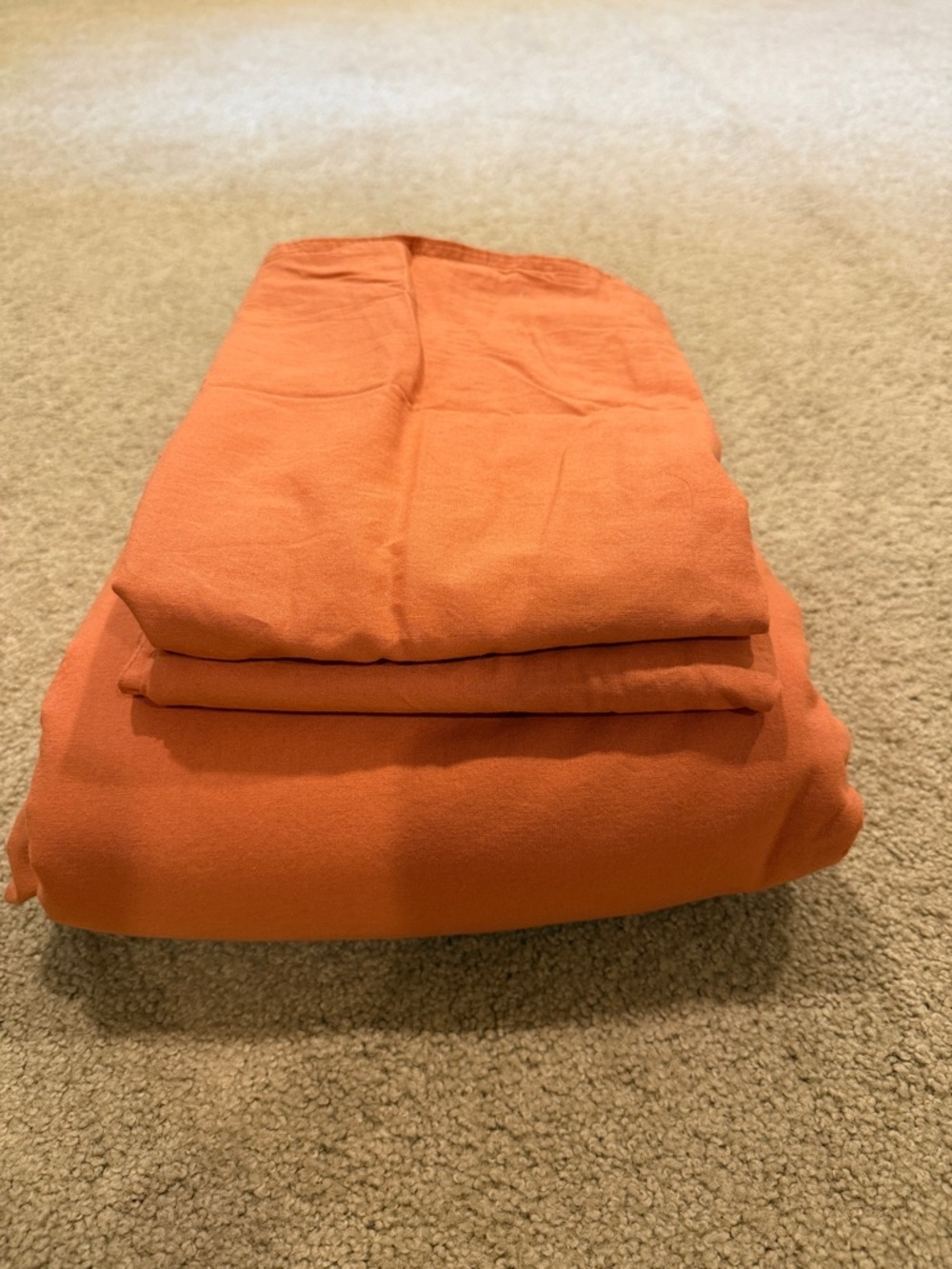 IKEA Orange Duvet Cover